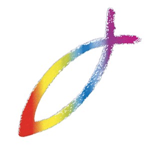 Autocollant : Ichtus Color