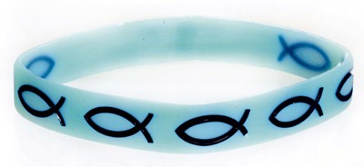 Bracelet silicone bleu ciel