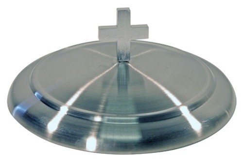 Couvercle assiette à pain en acier inoxydable