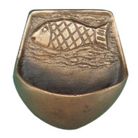Bénitier bronze