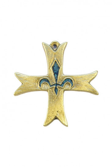 Croix scoute d'Europe, 8,5 cm.