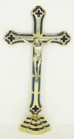 Crucifix sur pied 15cm.