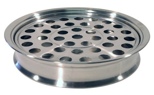 Plateau 40 verres en acier inoxydable