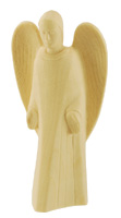 Sculpture ange en bois massif