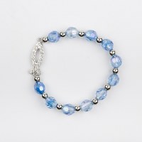 Bracelet Ichtus perles semi-cristal.