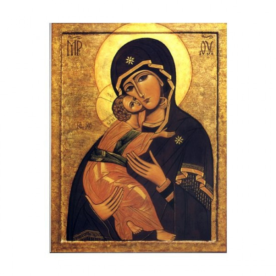 Icône Vierge de Vladimir.  Disponible en 3 tailles